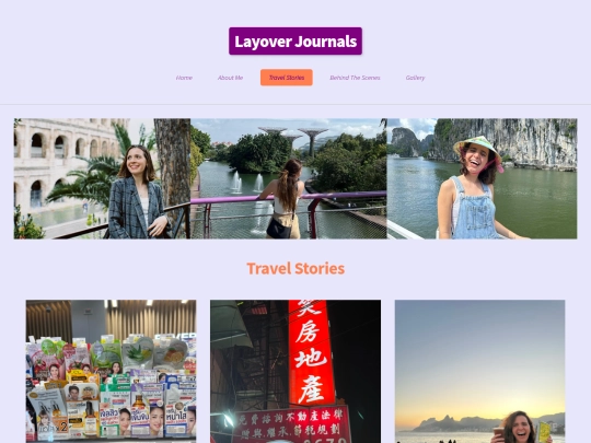 Travel Stories screenshot