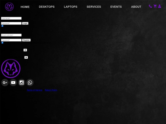 account screenshot