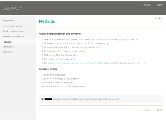 methods screenshot