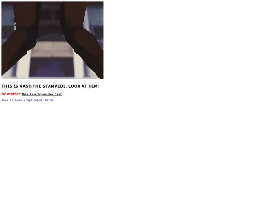test screenshot
