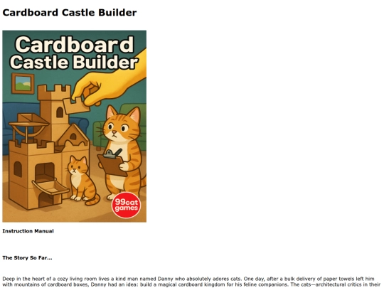 Games/Castle/Castle_manual screenshot