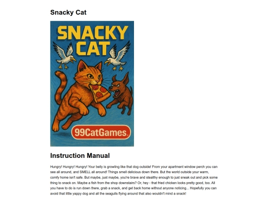 Games/SnackyCat/SnackyCatManual screenshot