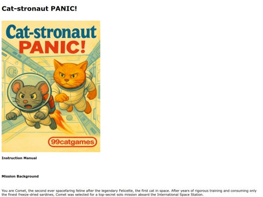 Games/catstronaut_panic/catstronaut_panic_manual screenshot