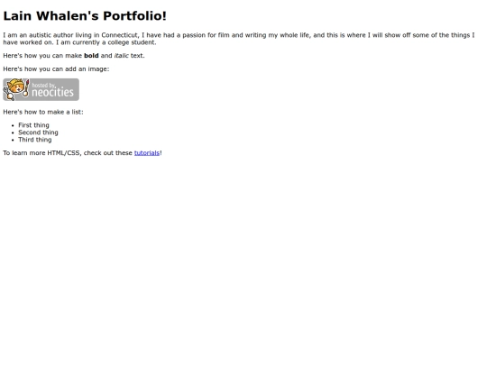 index screenshot