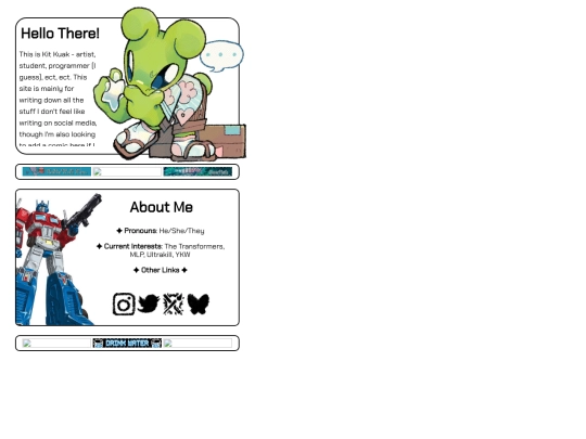HomePage screenshot