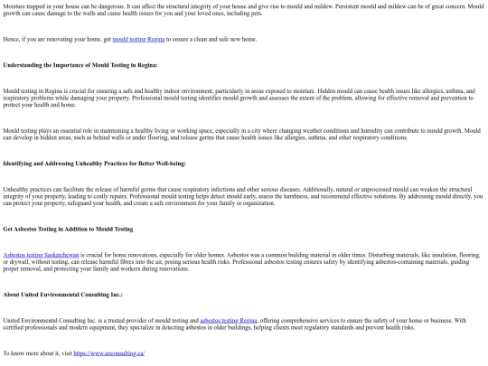 WhyMouldTestingisCrucialforHomeRenovations screenshot