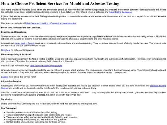 how-to-choose-proficient-services-for-mould-and-asbestos-testing screenshot