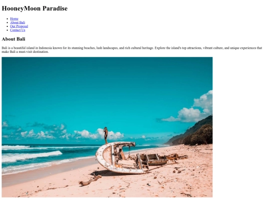 bali/about screenshot