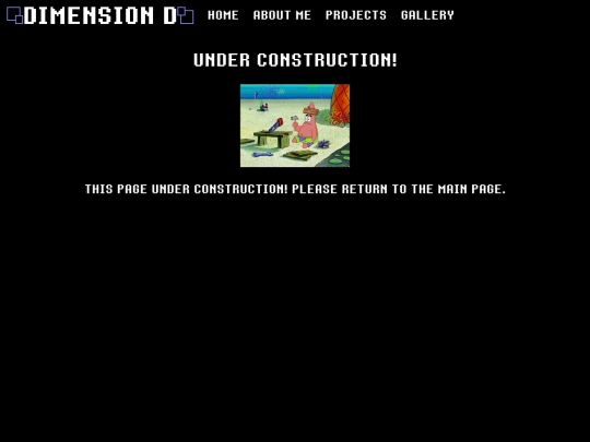 underconstruction screenshot