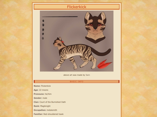 fanfiction/flickerkickbio screenshot