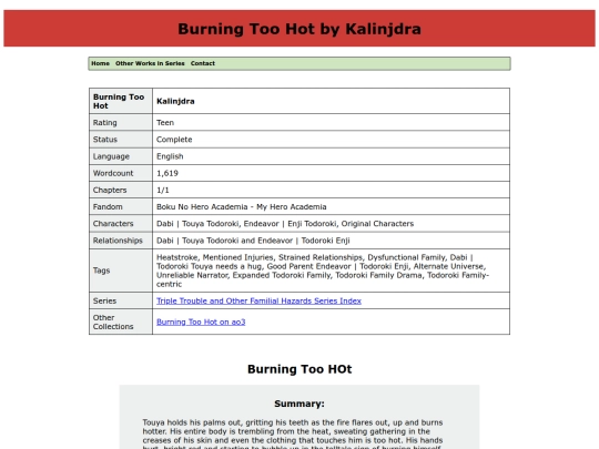 fanfiction/triple trouble/burningtoohot screenshot