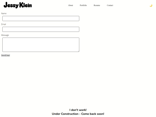 contact screenshot