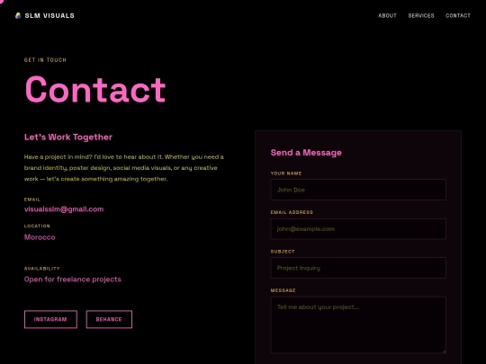 contact screenshot