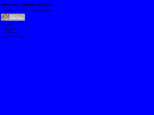WhereDoIUploadFiles screenshot