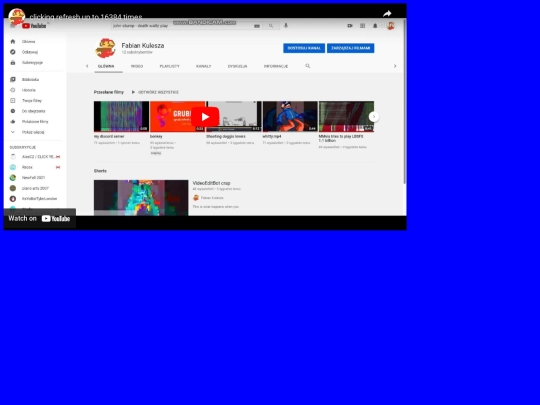 YouTubeTest screenshot