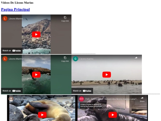 VideosLleonsMarins screenshot