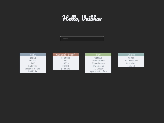 index screenshot