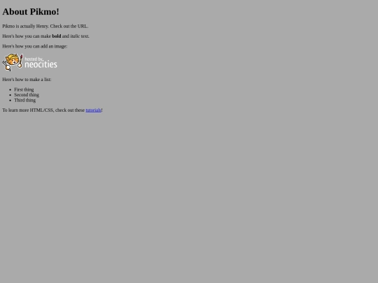 henry screenshot