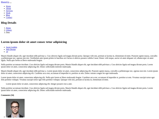 blog-single screenshot