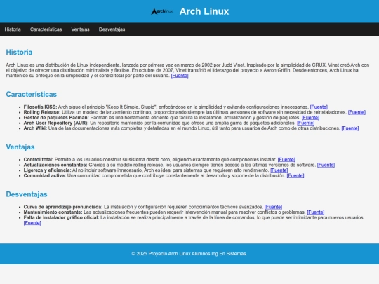 Arch Linux screenshot
