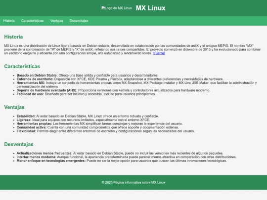 MX Linux screenshot