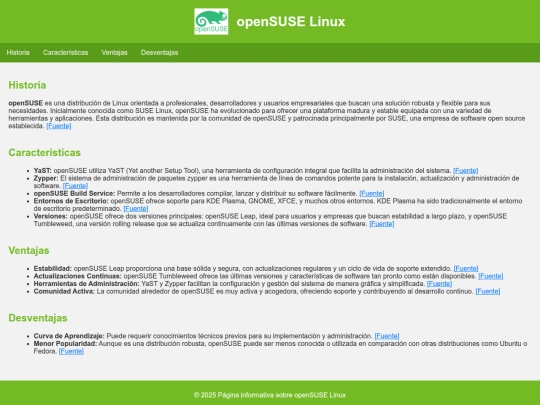 OpenSUSE screenshot