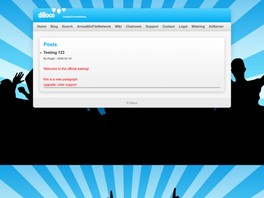 blog screenshot