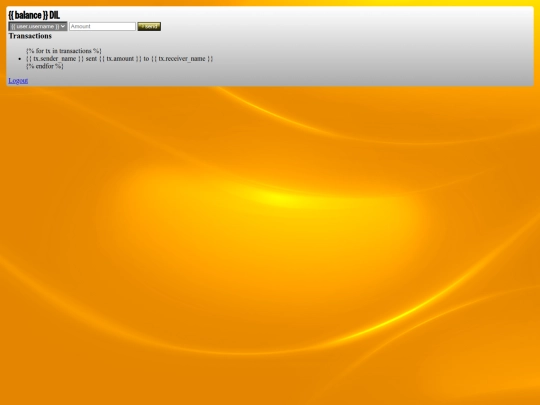 internal/dillocoin/dashboard screenshot