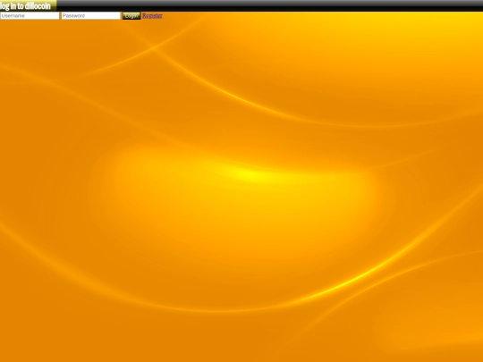 internal/dillocoin/login screenshot
