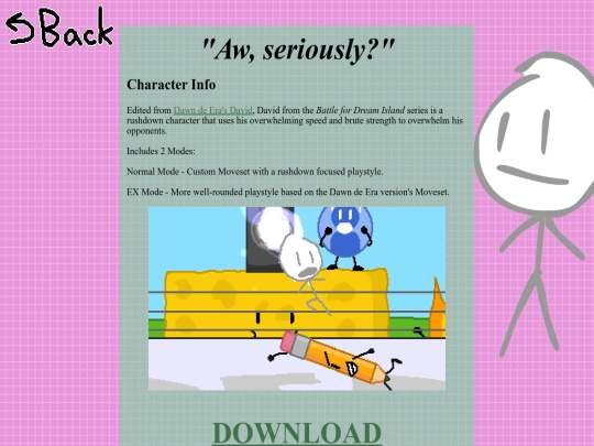 MUGEN_David screenshot