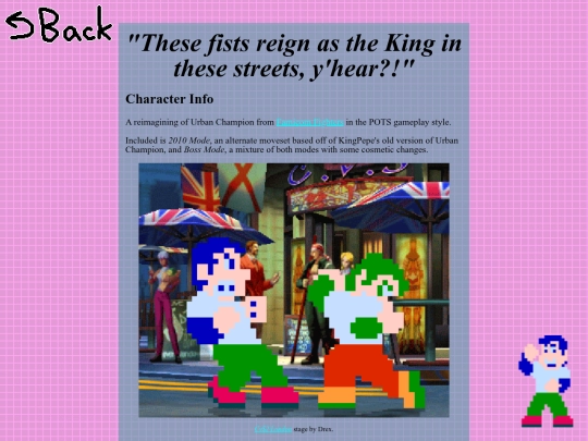 MUGEN_UrbanChampion screenshot
