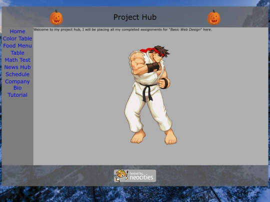 Hub screenshot