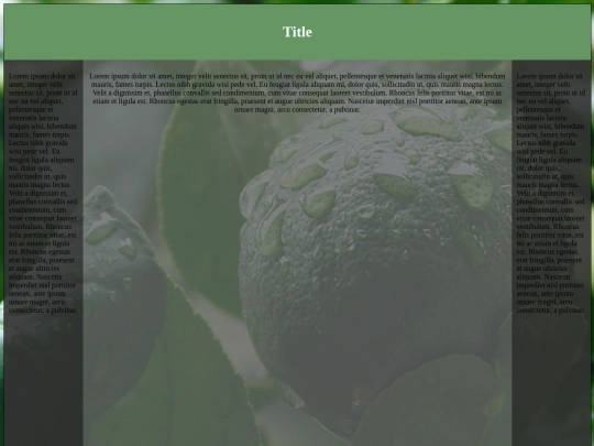 Layout screenshot