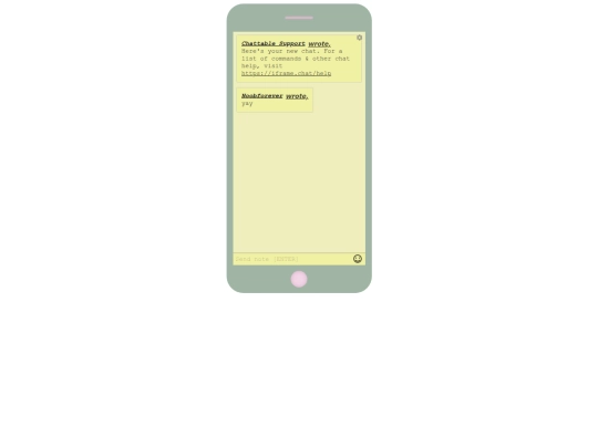 chat screenshot