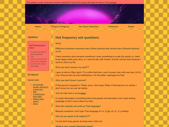 faq screenshot