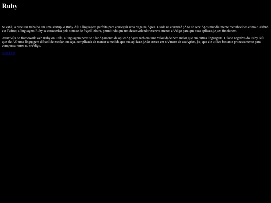 Ruby screenshot