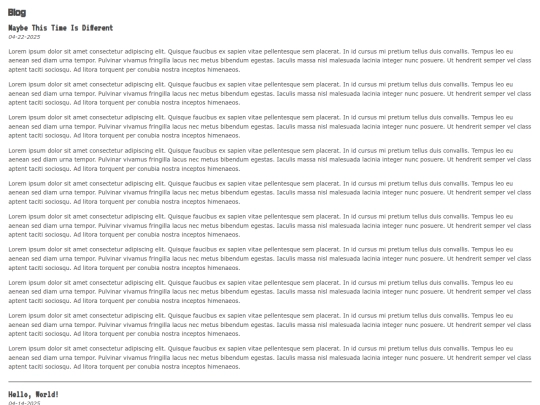 blog screenshot