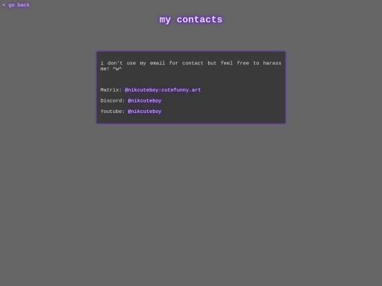 old/contacts screenshot