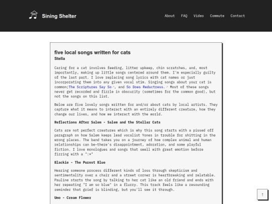 blog/2025/songs-written-for-cats screenshot