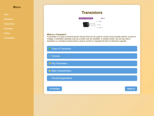 Transistores screenshot