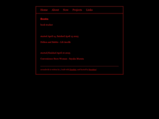 books screenshot