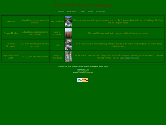 Trails screenshot