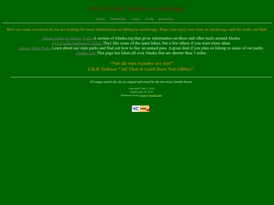 resources screenshot