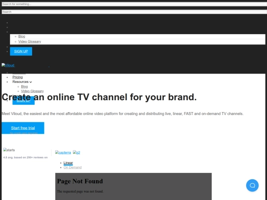 NonAIProjects/Vilouium/Viloud - Create your Own Online TV Channel Station screenshot