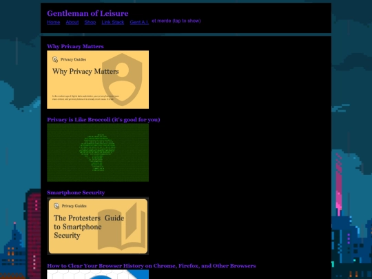 privacy screenshot