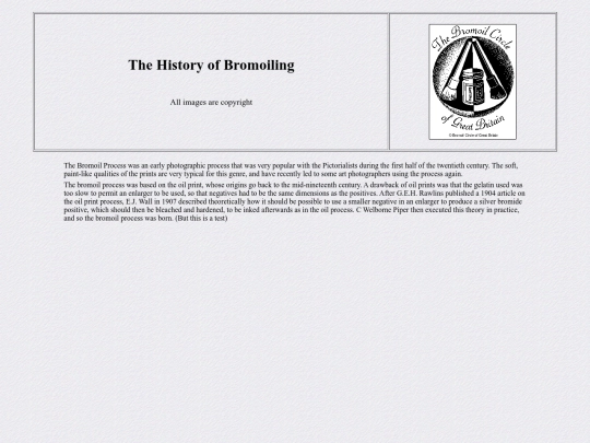 history screenshot