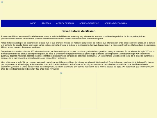 MENU/MEXICO screenshot