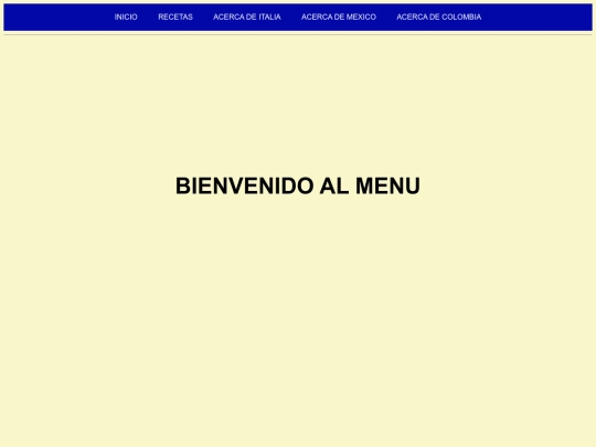 MENU screenshot