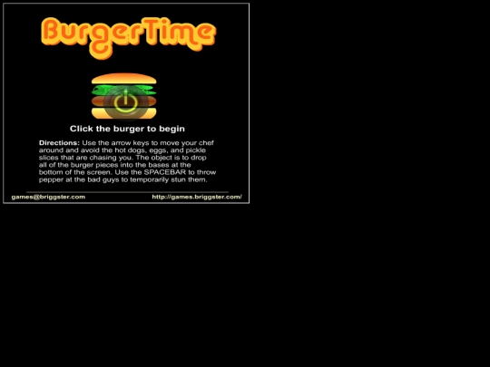 burgertimeclient screenshot