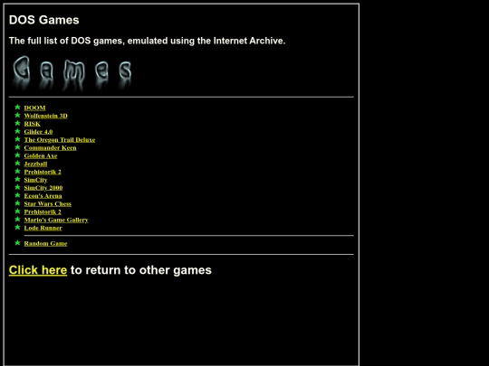 dosbox screenshot